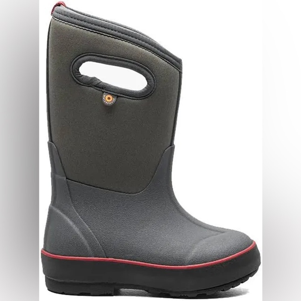 Bogs Classic II Texture Dark Grey Winter Boot Toddler 11